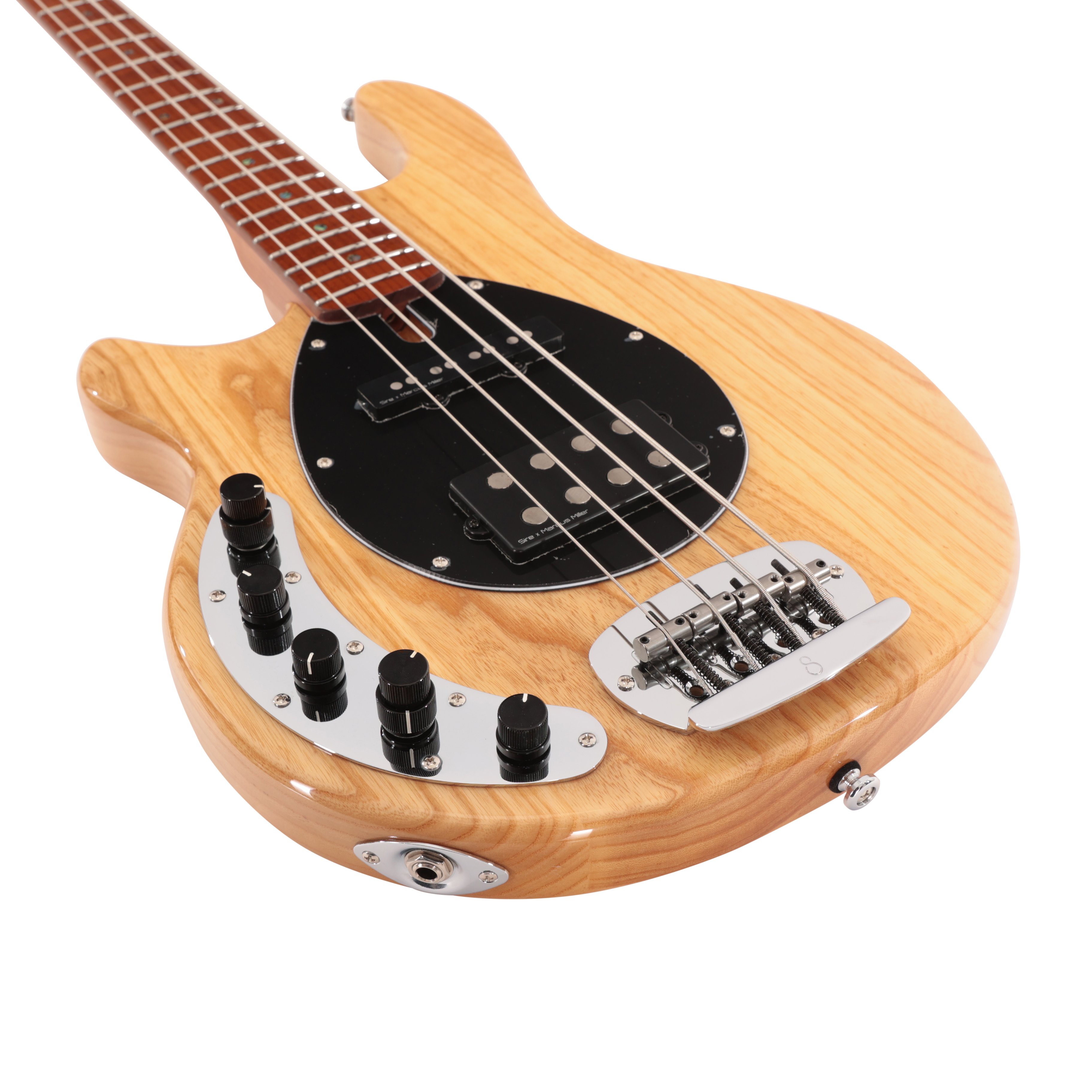Sire Marcus Miller Z7 Left Handed 4-String Bass Guitar in Natural